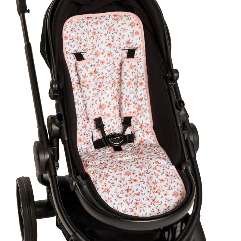 All Ella Reversible Pram Liner Floral Bouquet