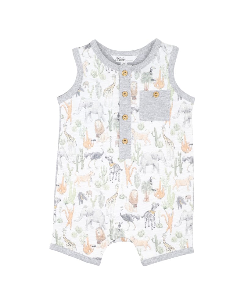 Ellis Lion Cub Romper Ellis Lion Cub Romper