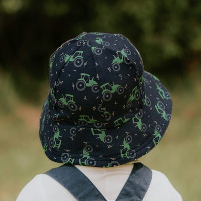 Bedhead Toddler Bucket Sun Hat - Tractor Hats Bedhead 