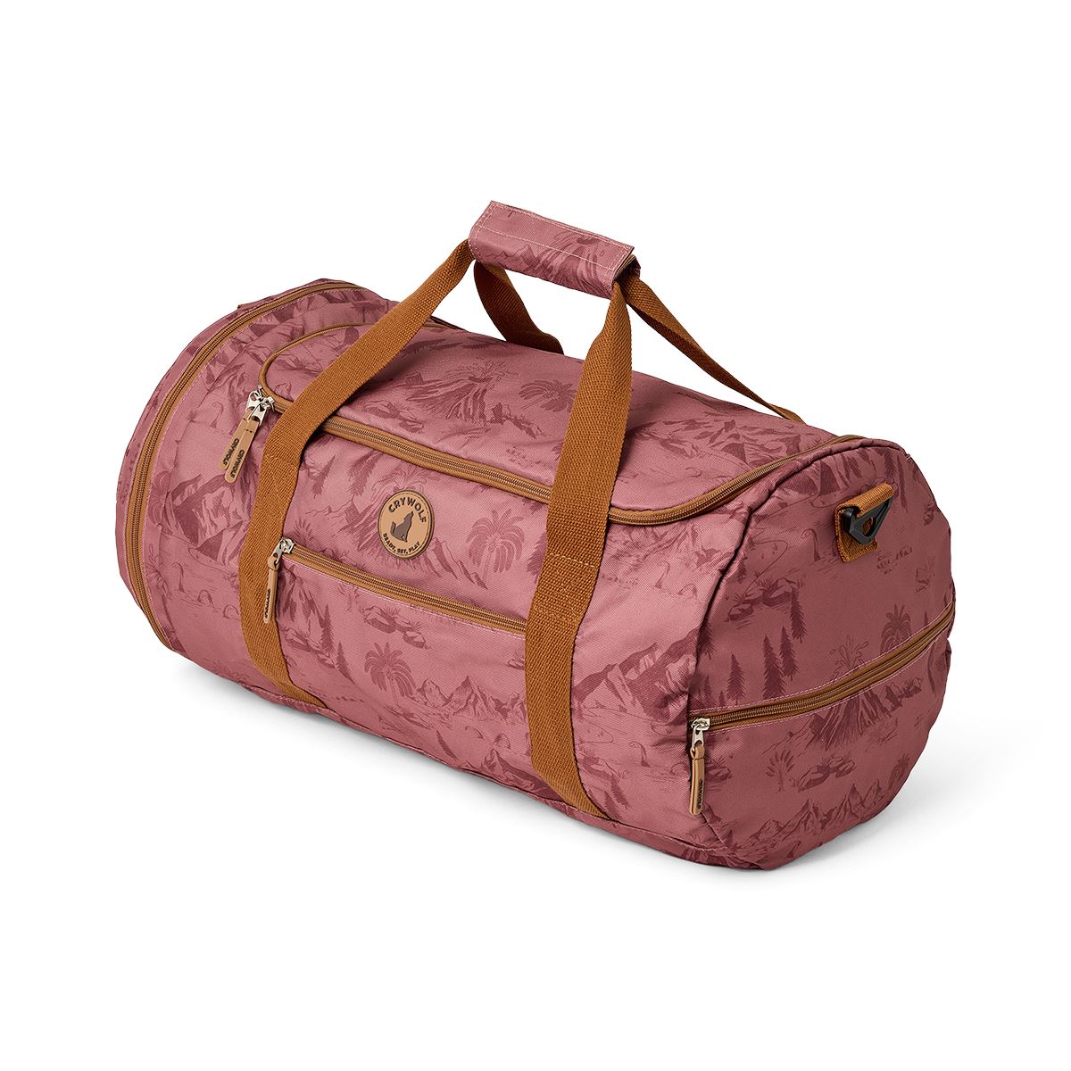 Crywolf Packable Duffel - Rose Landscape Duffle Bags Crywolf 