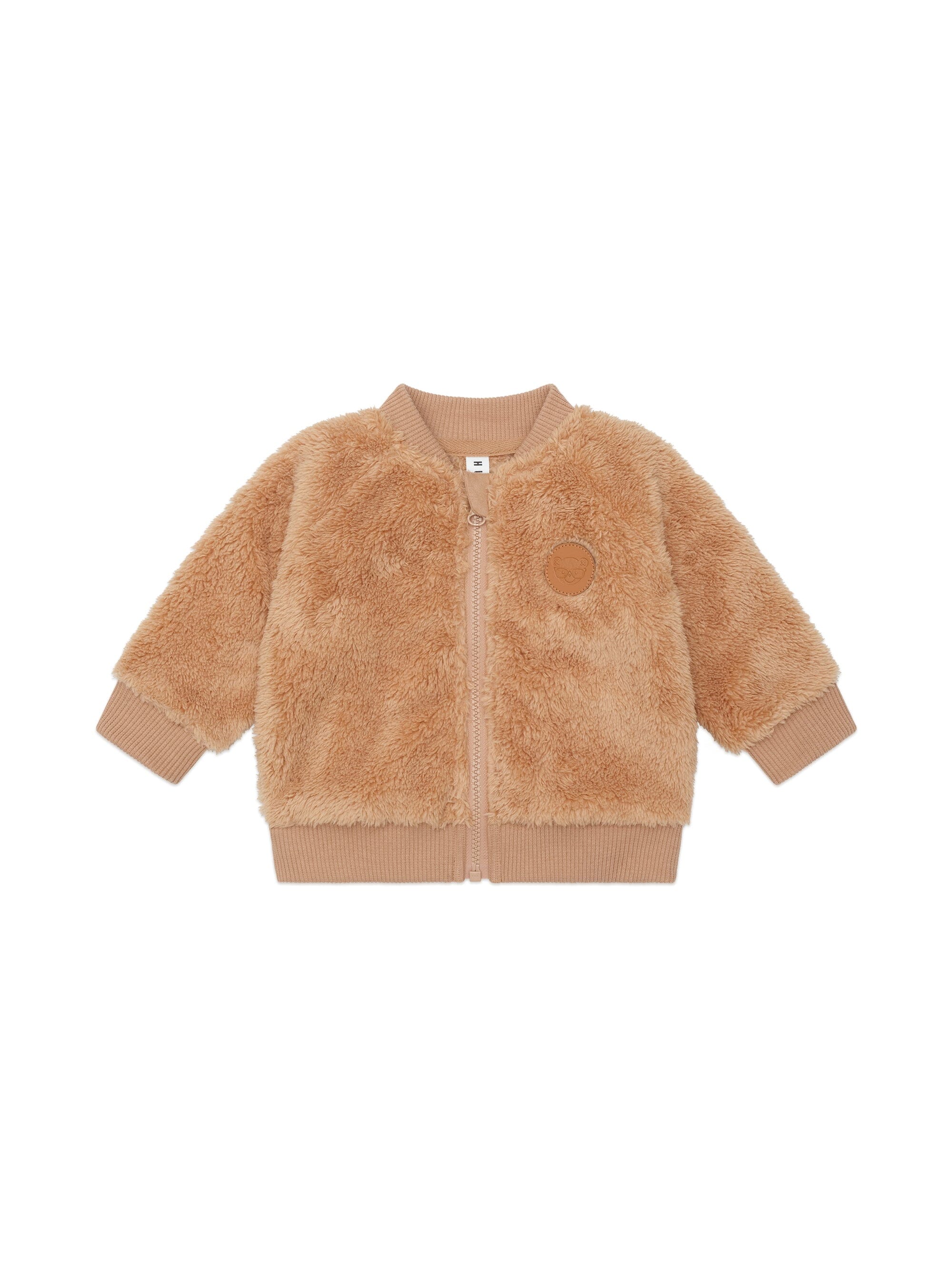 Varsity Hux Fur Jacket