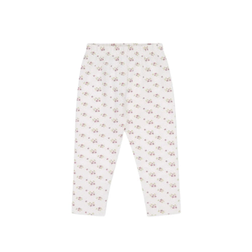 Jamie Kay Everyday Legging - Rose Floral Pink - Organic Cotton