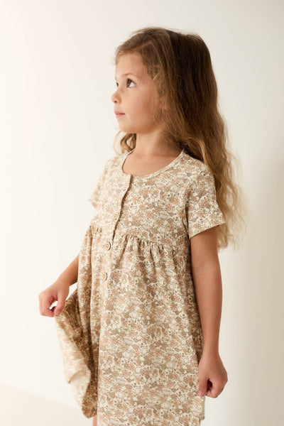 Jamie Kay Organic Cotton Lola Dress - Kitty Chloe Short Sleeve Dress Jamie Kay 