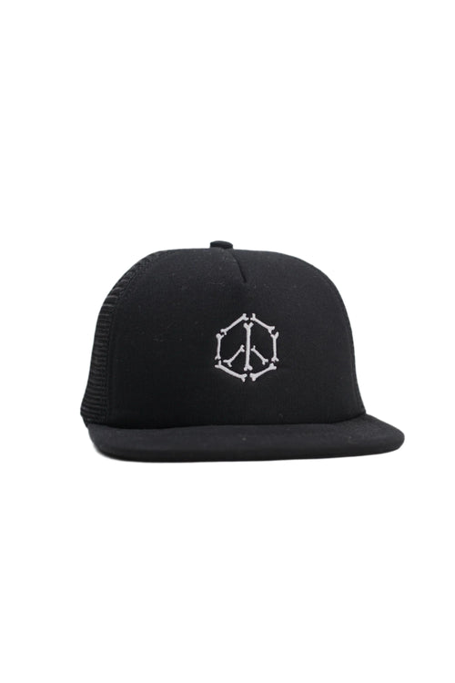 Munster Kids - Peace Bones Cap | Black