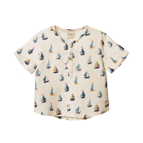 Nature Baby - Short Sleeve Caravan Shirt Muslin | Regatta
