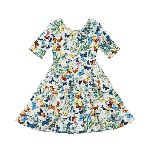 Rock Your Baby - Butterflies Mabel Waisted Dress