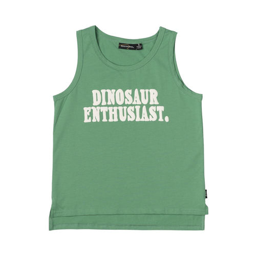 Rock Your Baby - Dinosaur Enthusiast Singlet