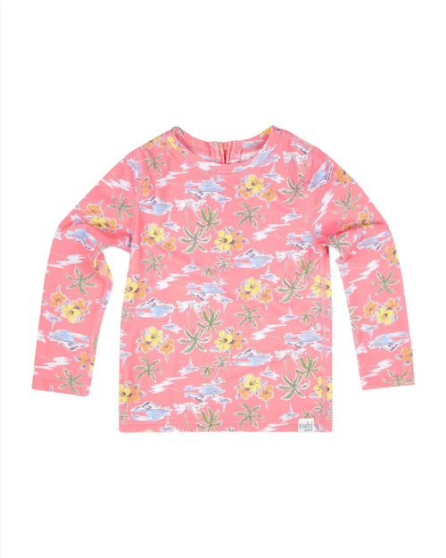 Toshi - Classic Half Zip LS Rashie | Island Dreaming