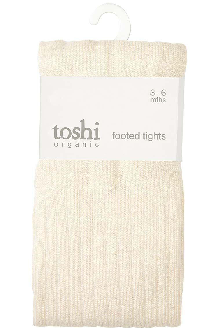 Toshi Organic Dreamtime Footed Tights - Feather Tights Toshi 