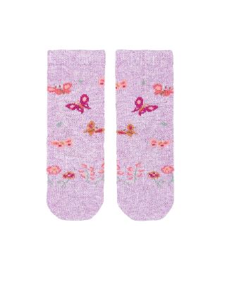 Toshi - Organic Knee Jacquard Sock | Lavandula