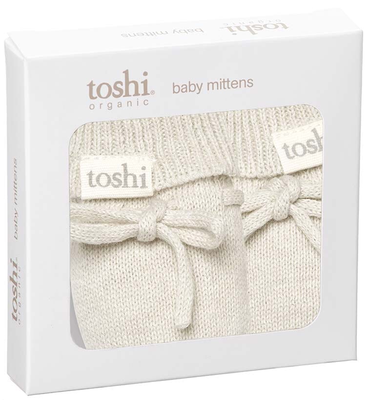 Toshi Organic Marley Mittens - Cream Mittens Toshi 