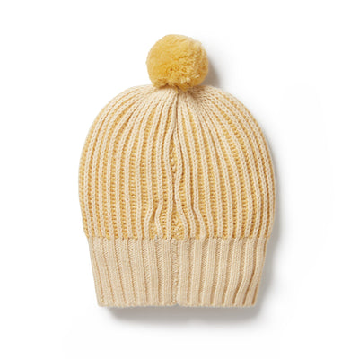Wilson & Frenchy Knitted Ribbed Hat - Dijon Beanie Wilson & Frenchy 
