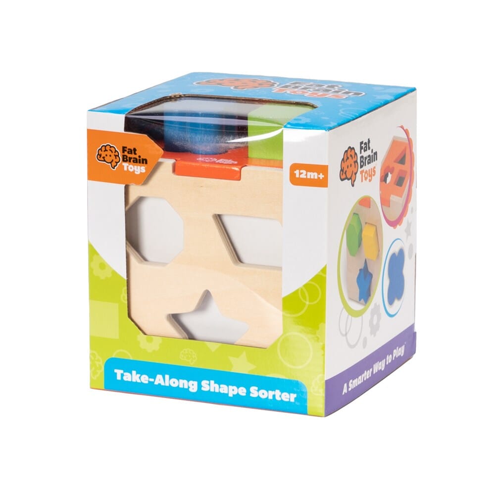 Fat Brain Toys Take Along Shape Sorter