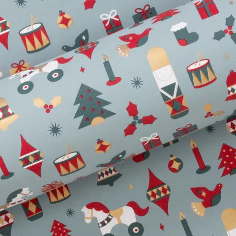 Gift Wrapping- Drummer Boy Gift Wrapping Cherrie Baby Boutique 