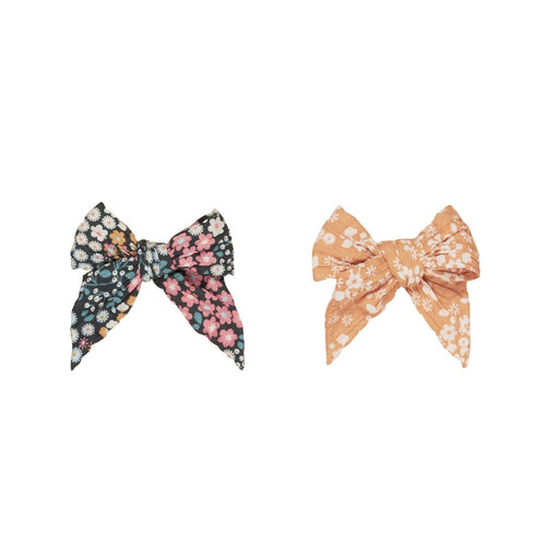 Huxbaby - Garden Floral 2Pk Hair Bow - HB804S23