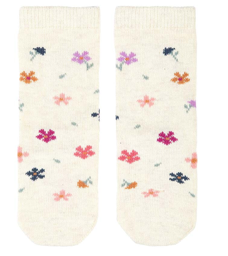 Toshi Organic Knee Jacquard Sock Wild Flowers