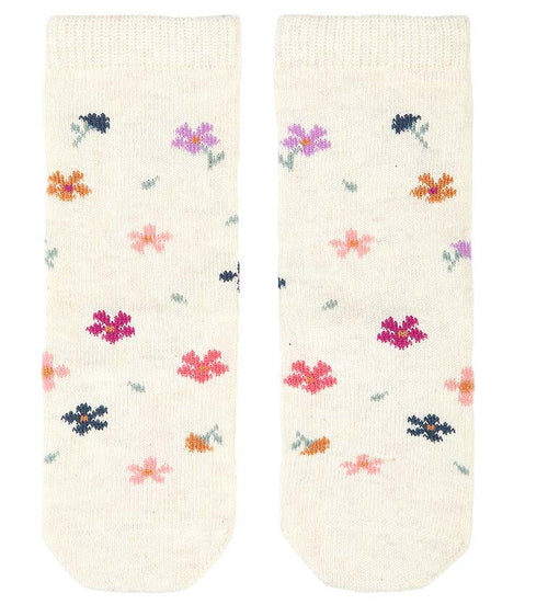 Toshi Organic Knee Jacquard Sock - Wild Flowers