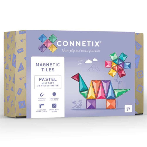 Connetix Tiles Mini Pack 32 pc - Pastel