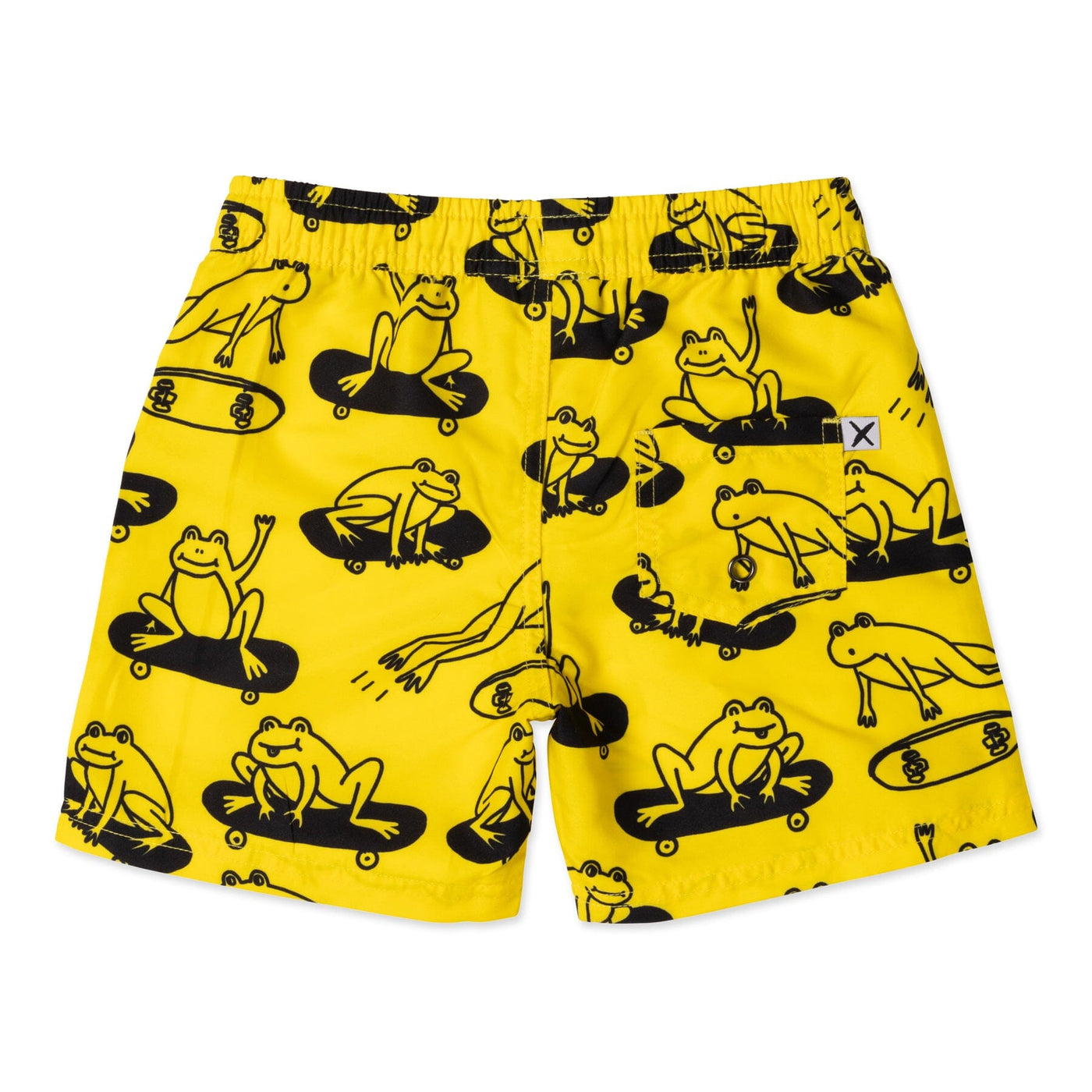 PREORDER Minti Skate Frogs Boardies - Yellow Boardshorts Minti 