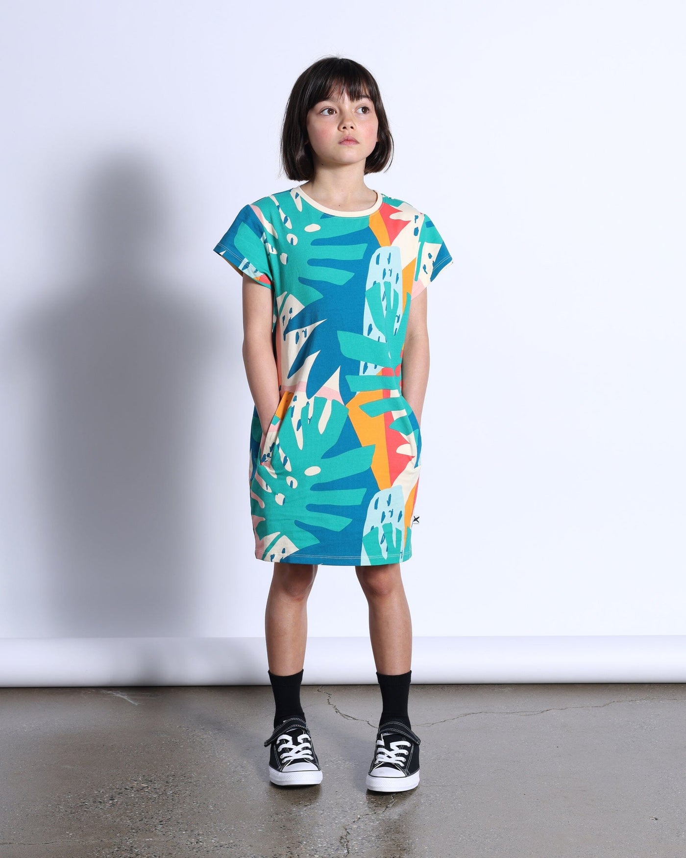 PREORDER Minti Tropical Dress - Multi Short Sleeve Dress Minti 