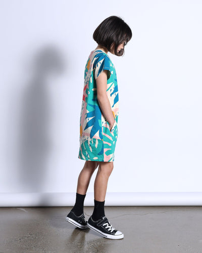PREORDER Minti Tropical Dress - Multi Short Sleeve Dress Minti 