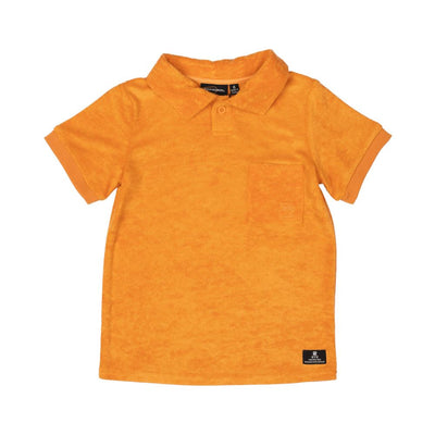 Rock Your Baby Ochre Polo T-Shirt Short Sleeve Shirt Rock Your Baby 