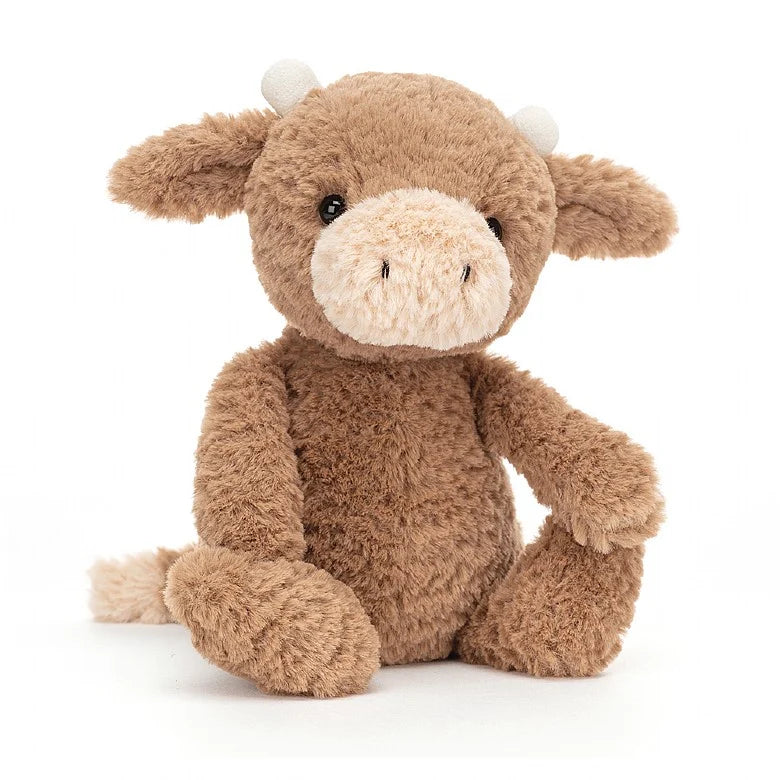 ジェリーキャット Tumbletuft Cow（子牛）廃盤・入手困難 Jellycat - Tumbletuft Cow - Retired