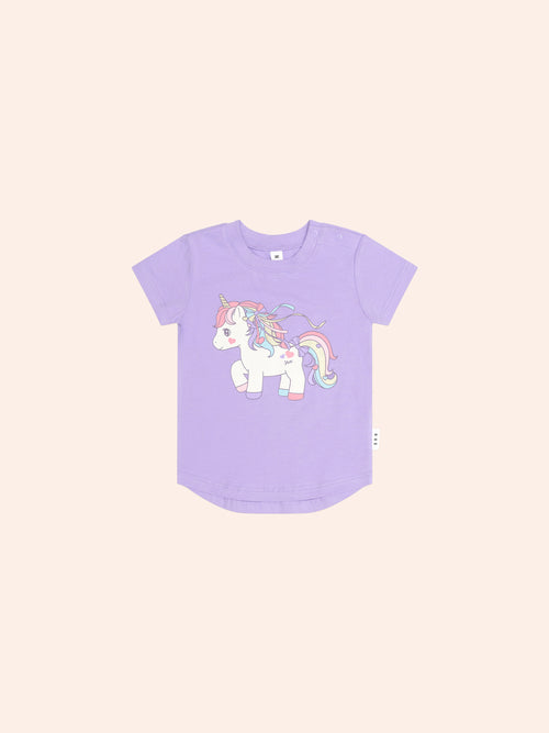 Huxbaby - Magical Unicorn Tee | Orchid Purple