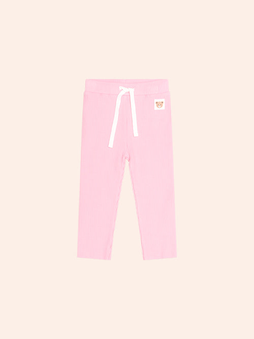 Huxbaby - Strawberry Créme Rib Legging | Strawberry Créme