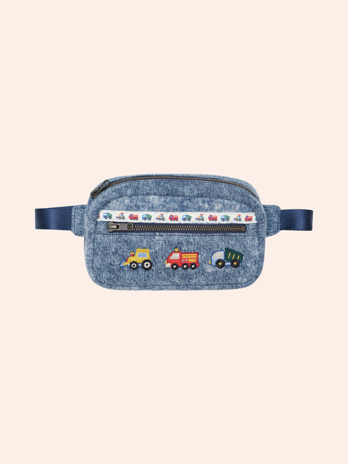 Huxbaby - Dreamy Denim Construction Bumbag | Denim