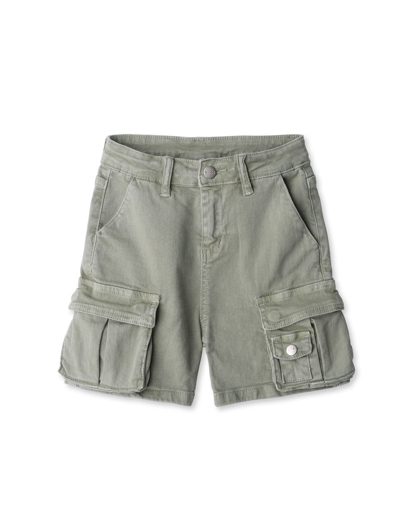 Minti - Pockets Denim Short | Khaki - PREORDER