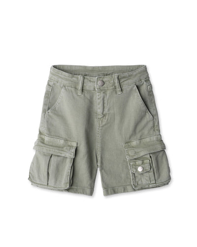 Minti - Pockets Denim Short | Khaki - PREORDER
