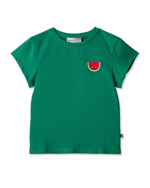 Minti - Sleepy Watermelon Tee | Kelly Green - PREORDER