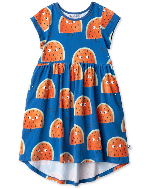 Minti - One In A Melon Dress | Blue - PREORDER