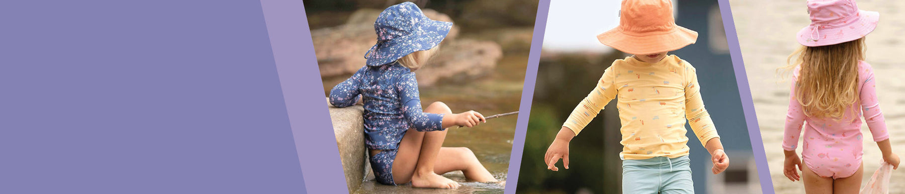 Toshi gorgeous children's swimwear and sun hats up to a size 7