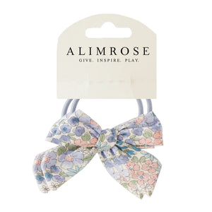Alimrose - Bow Hair Tie Set Liberty Blue