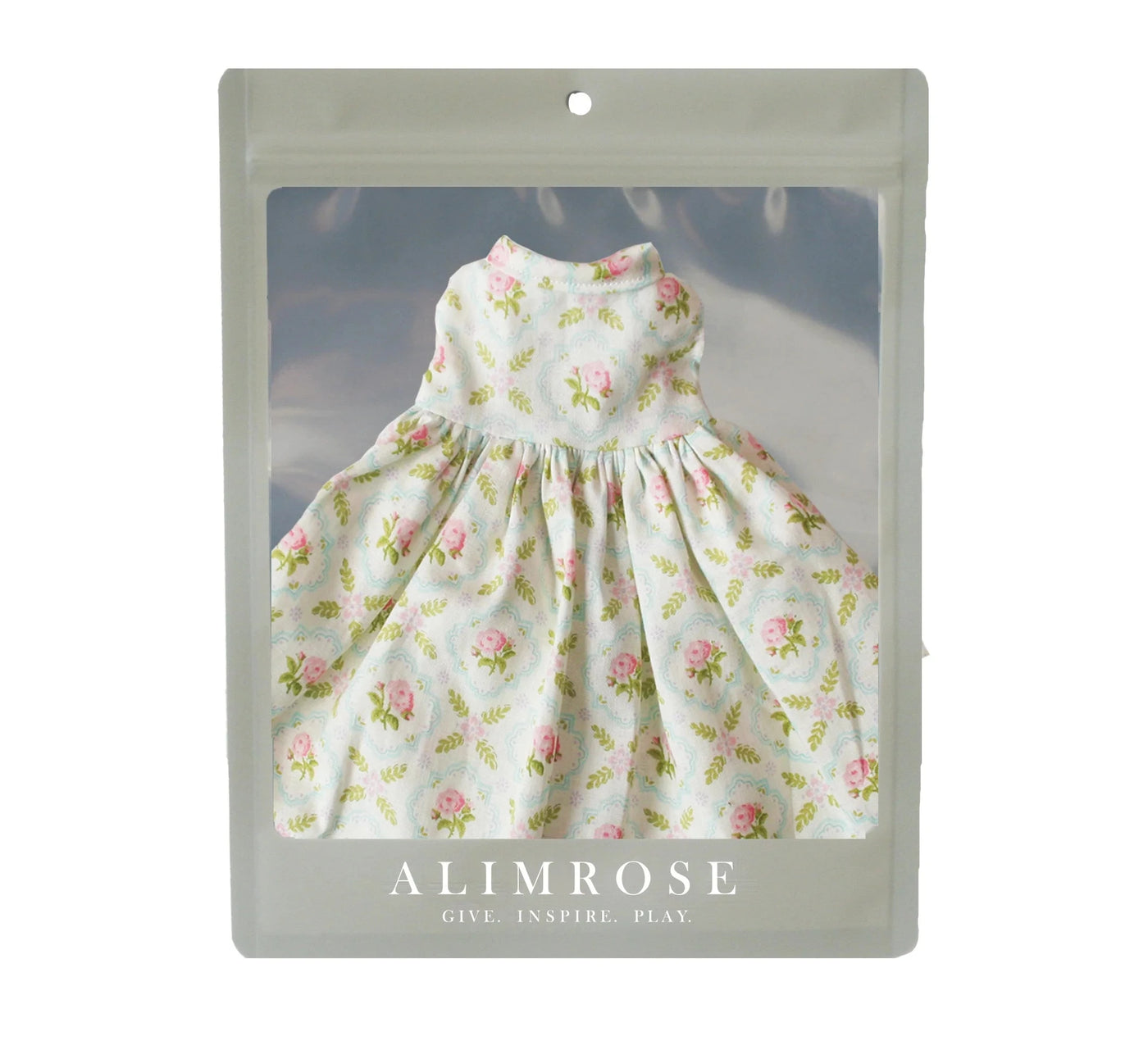 Alimrose - Large Doll Dress (40-45cm) | Floral Medallion Doll Accessories Alimrose 