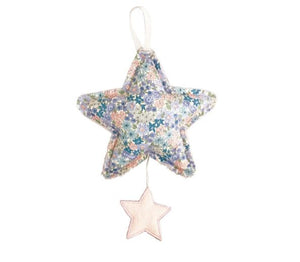 Alimrose - Star Musical Pink Linen & Liberty Blue