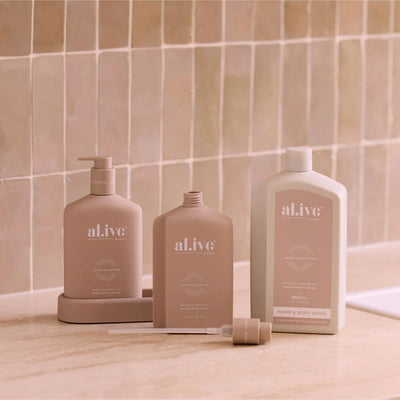 Al.ive Body - 1L Wash Refill | Apricot & Sweet Fig Skin Care Al.ive Body Baby 