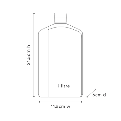 Al.ive Body - 1L Wash Refill | Apricot & Sweet Fig Skin Care Al.ive Body Baby 