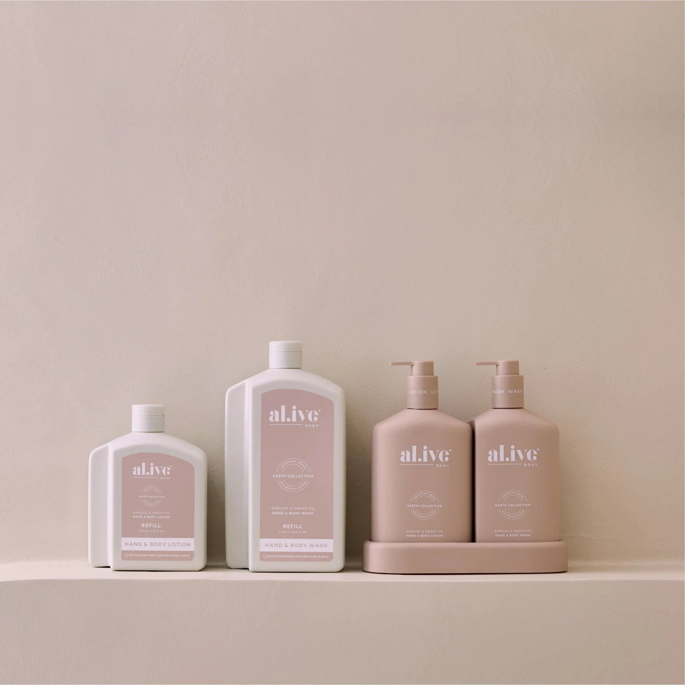 Al.ive Body - 650ML Lotion Refill | Apricot & Sweet Fig Skin Care Al.ive Body Baby 