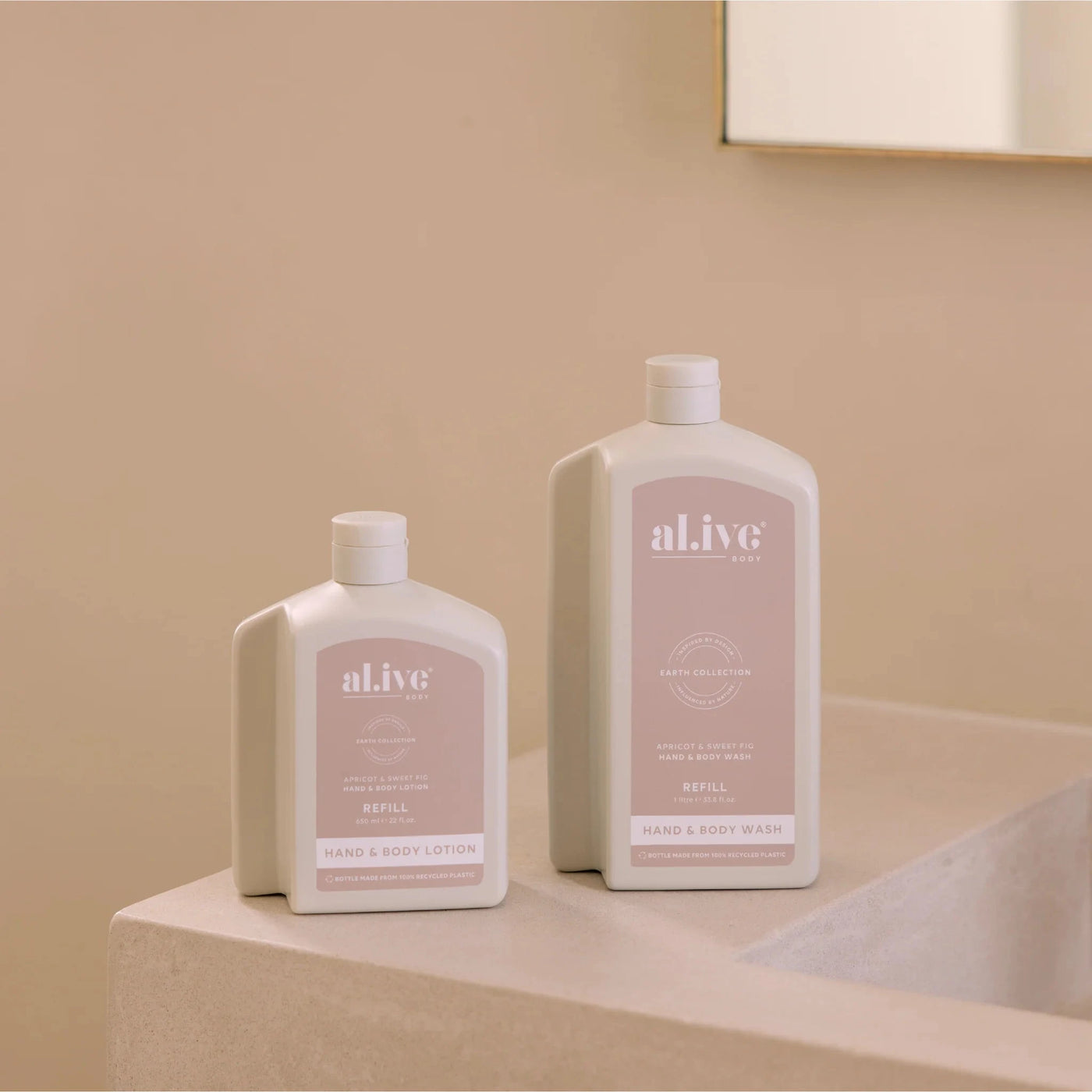Al.ive Body - 650ML Lotion Refill | Apricot & Sweet Fig Skin Care Al.ive Body Baby 