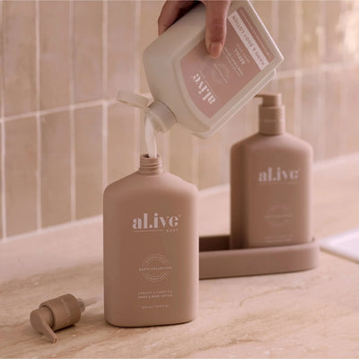 Al.ive Body - 650ML Lotion Refill | Apricot & Sweet Fig Skin Care Al.ive Body Baby 