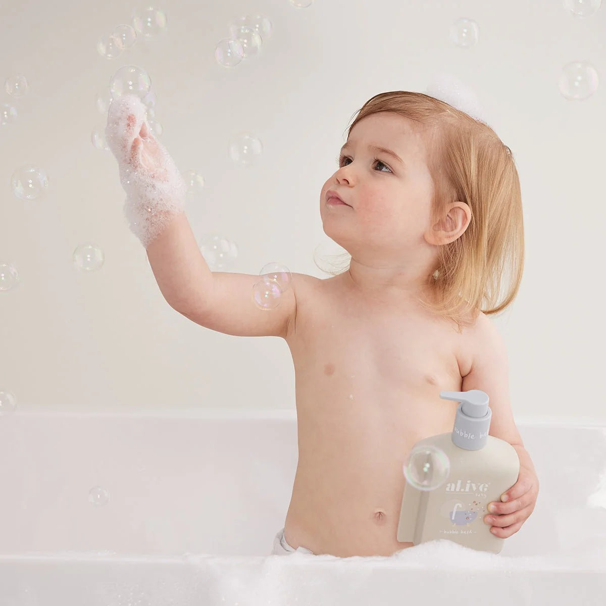 Al.ive Body Baby Bubble Bath - Apple Blossom Skin Care Al.ive Body Baby 