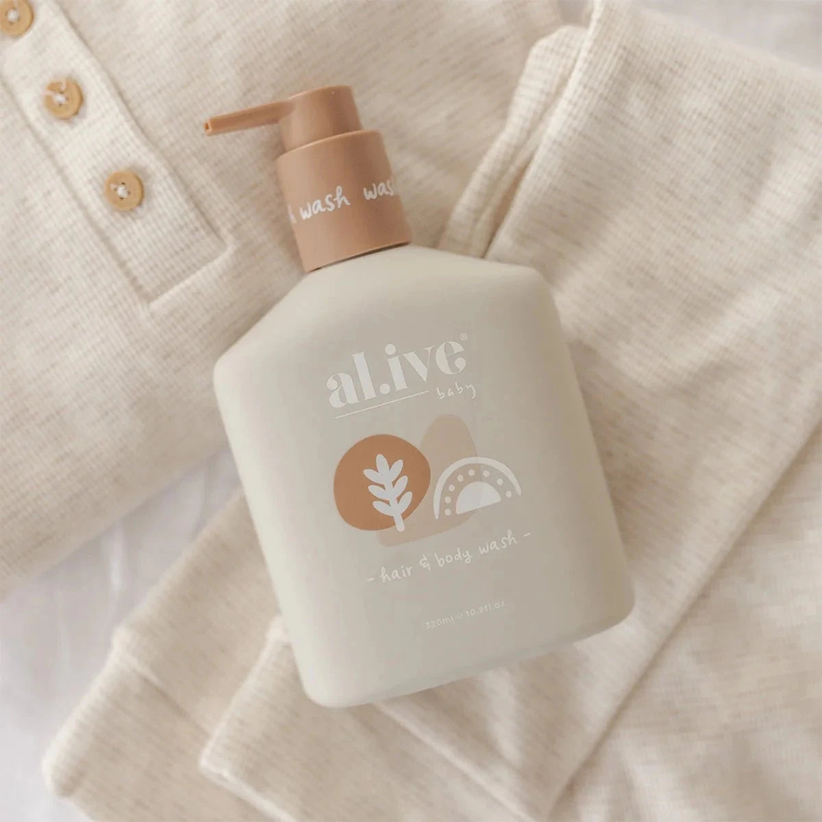 Al.ive Body Baby Hair & Body Wash - Calming Oatmeal Skin Care Al.ive Body Baby 
