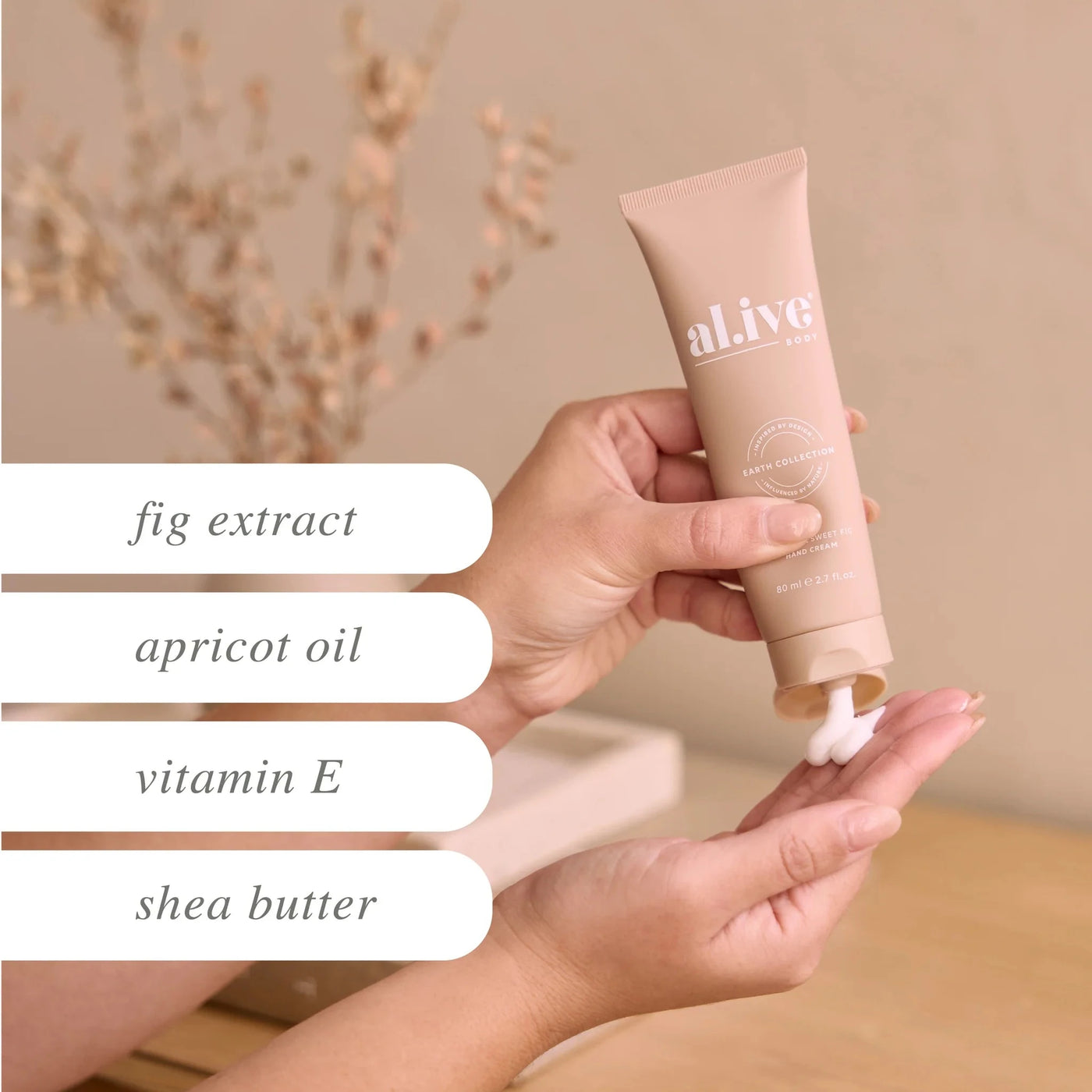 Al.ive Body - Hand Cream | Apricot & Sweet Fig Skin Care Al.ive Body Baby 