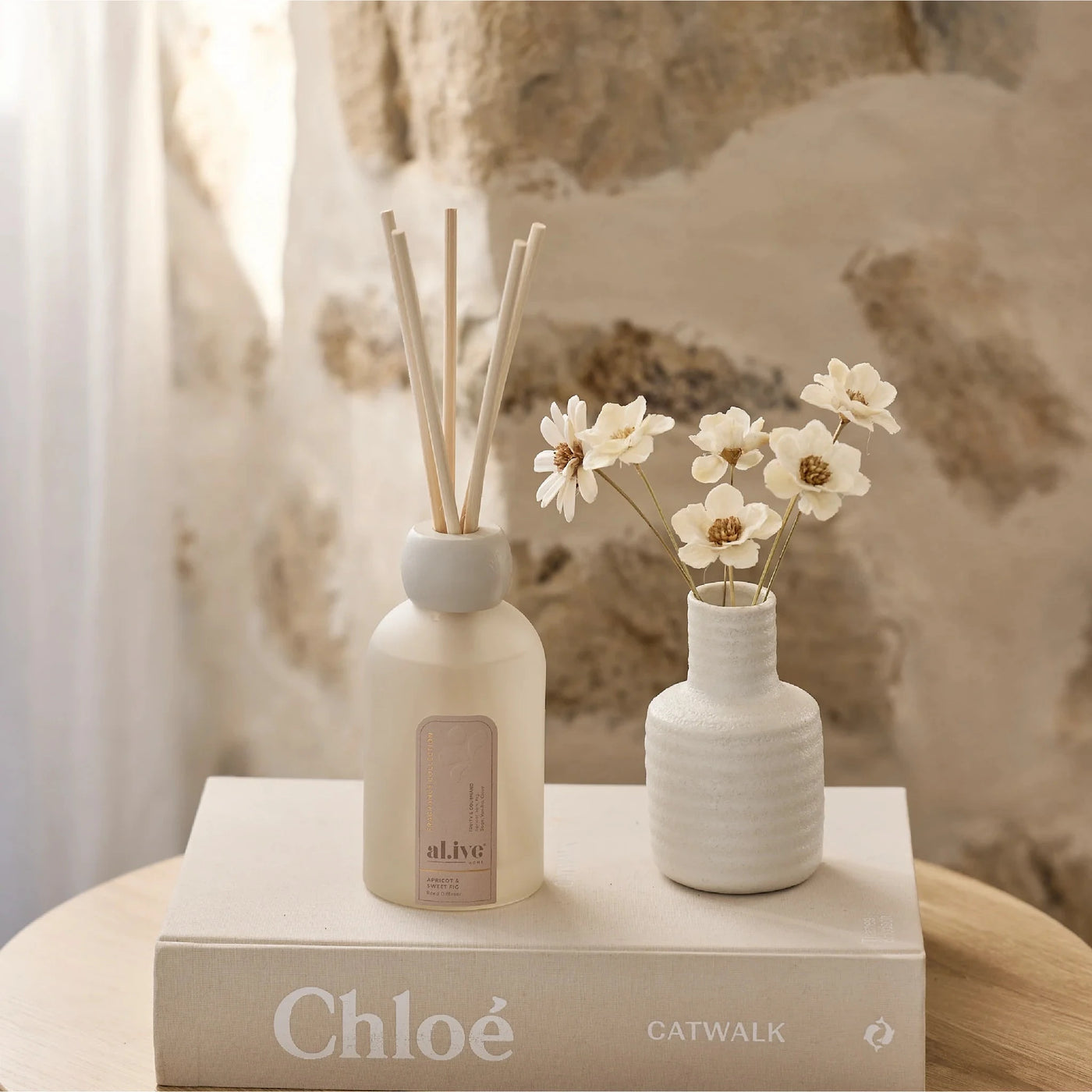 Al.ive Body - Reed Diffuser | Apricot & Sweet Fig Diffuser Al.ive Body Baby 
