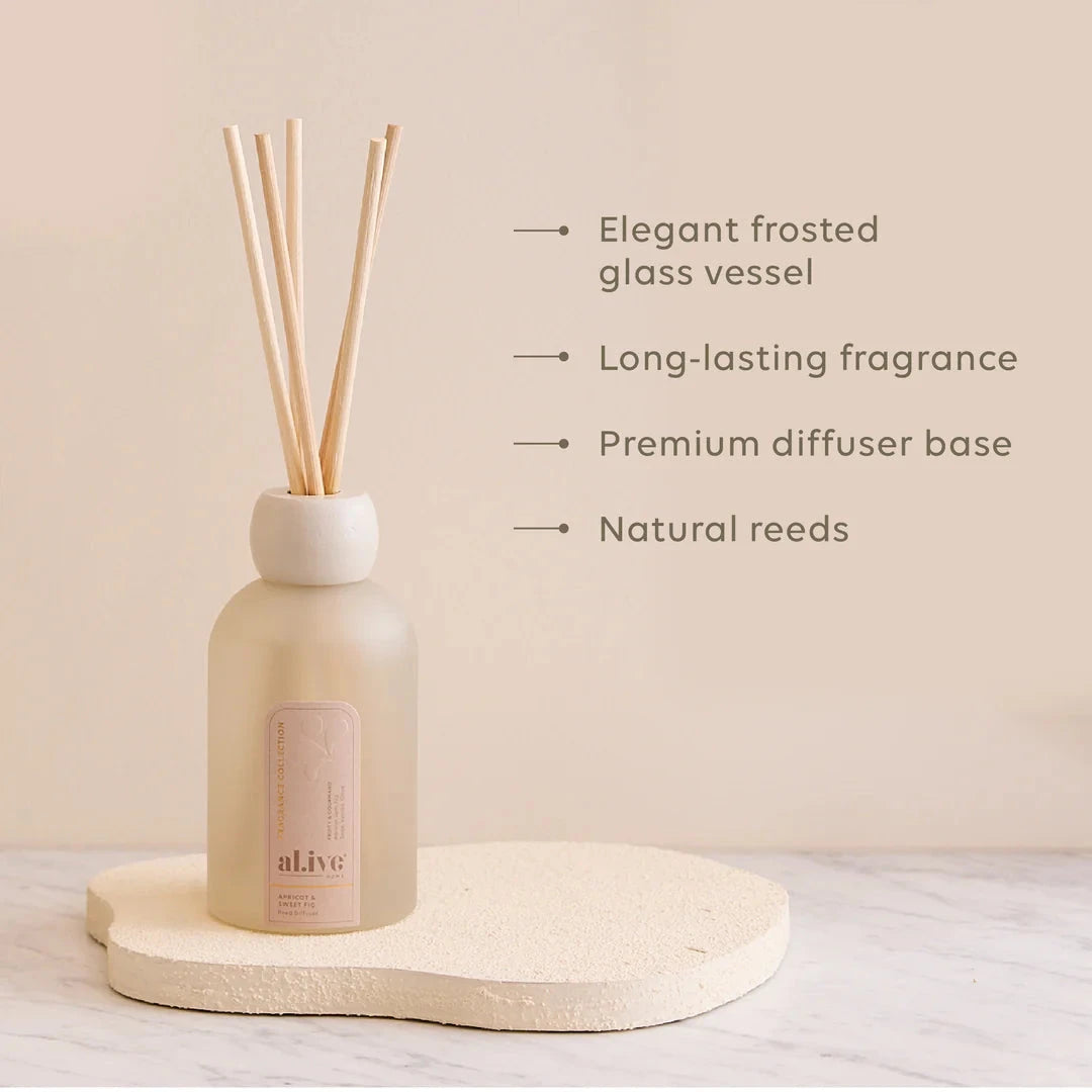 Apricot & Sweet Fig Reed Diffuser 250ml | Cherrie Baby