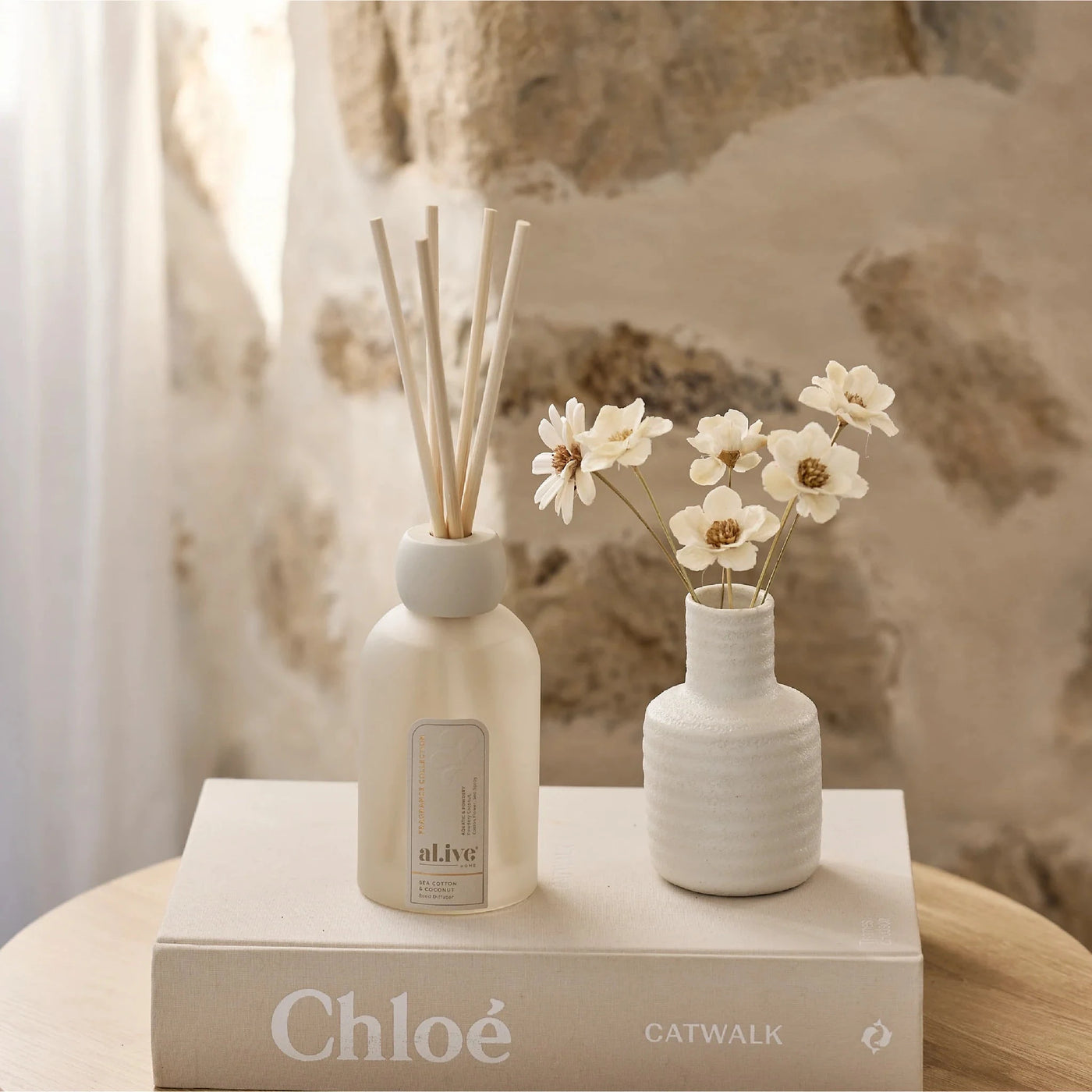 Al.ive Body - Reed Diffuser | Sea Cotton & Coconut Diffuser Al.ive Body Baby 