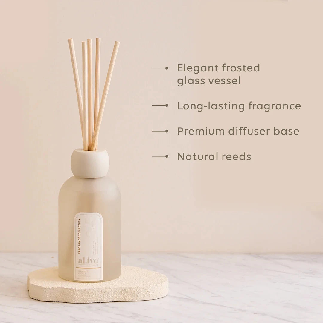 Al.ive Body - Reed Diffuser | Sea Cotton & Coconut
